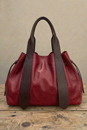 Bolsa SANTORINI em couro legítimo