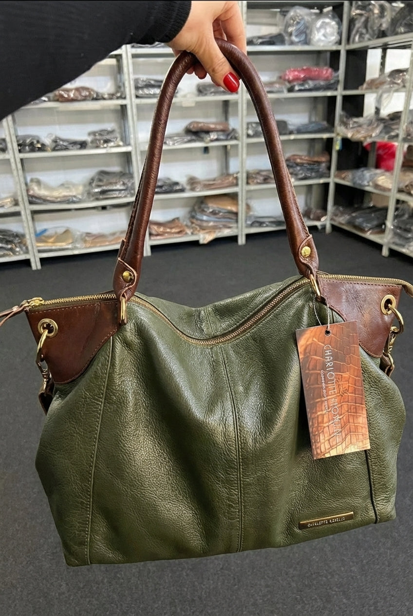 Bolsa VERSALHES em couro legítimo
