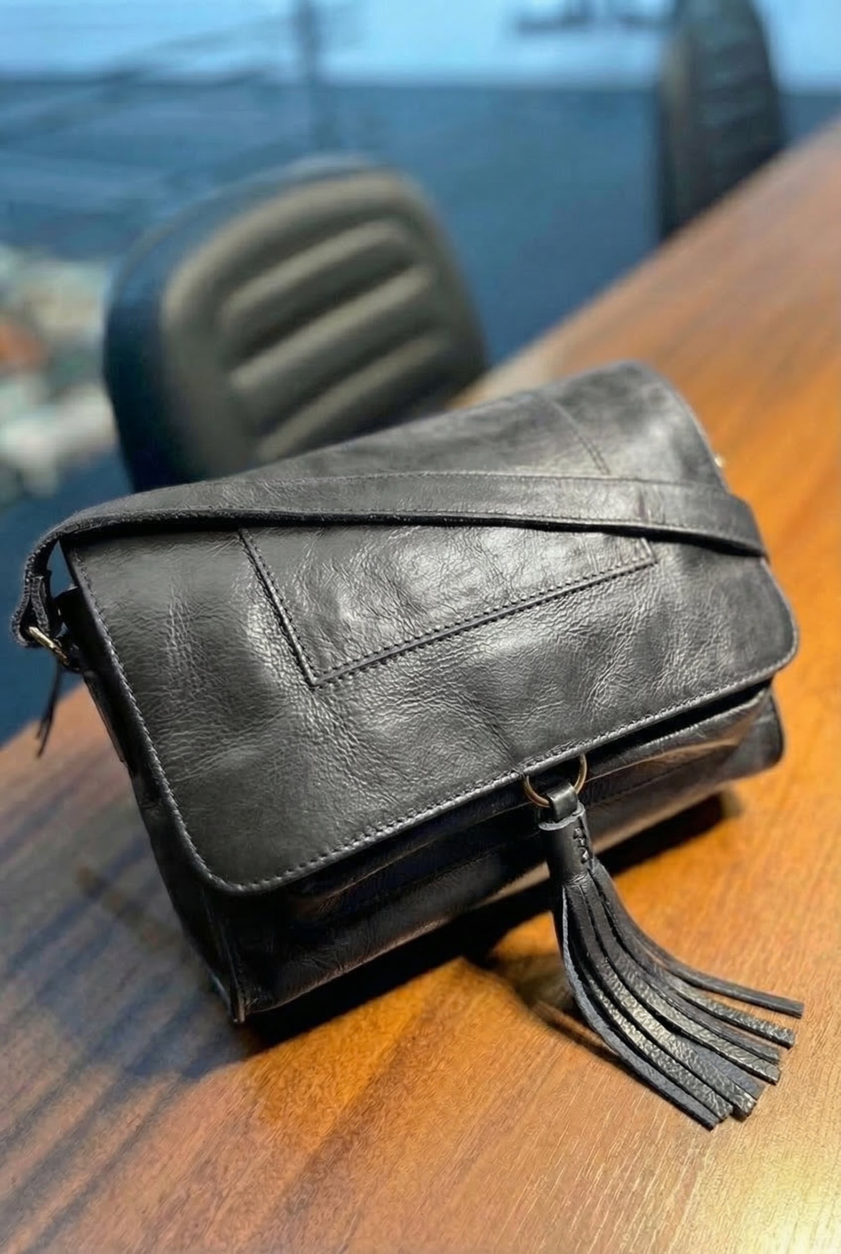 LANÇAMENTO! Bolsa MARROCOS em couro legítimo