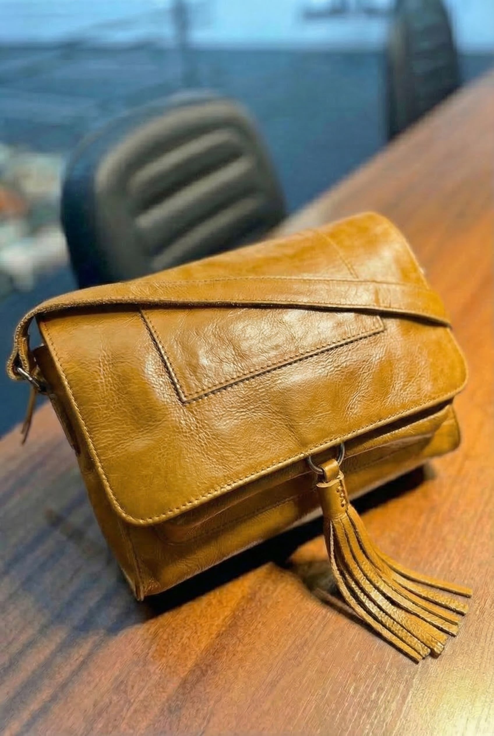 LANÇAMENTO! Bolsa MARROCOS em couro legítimo