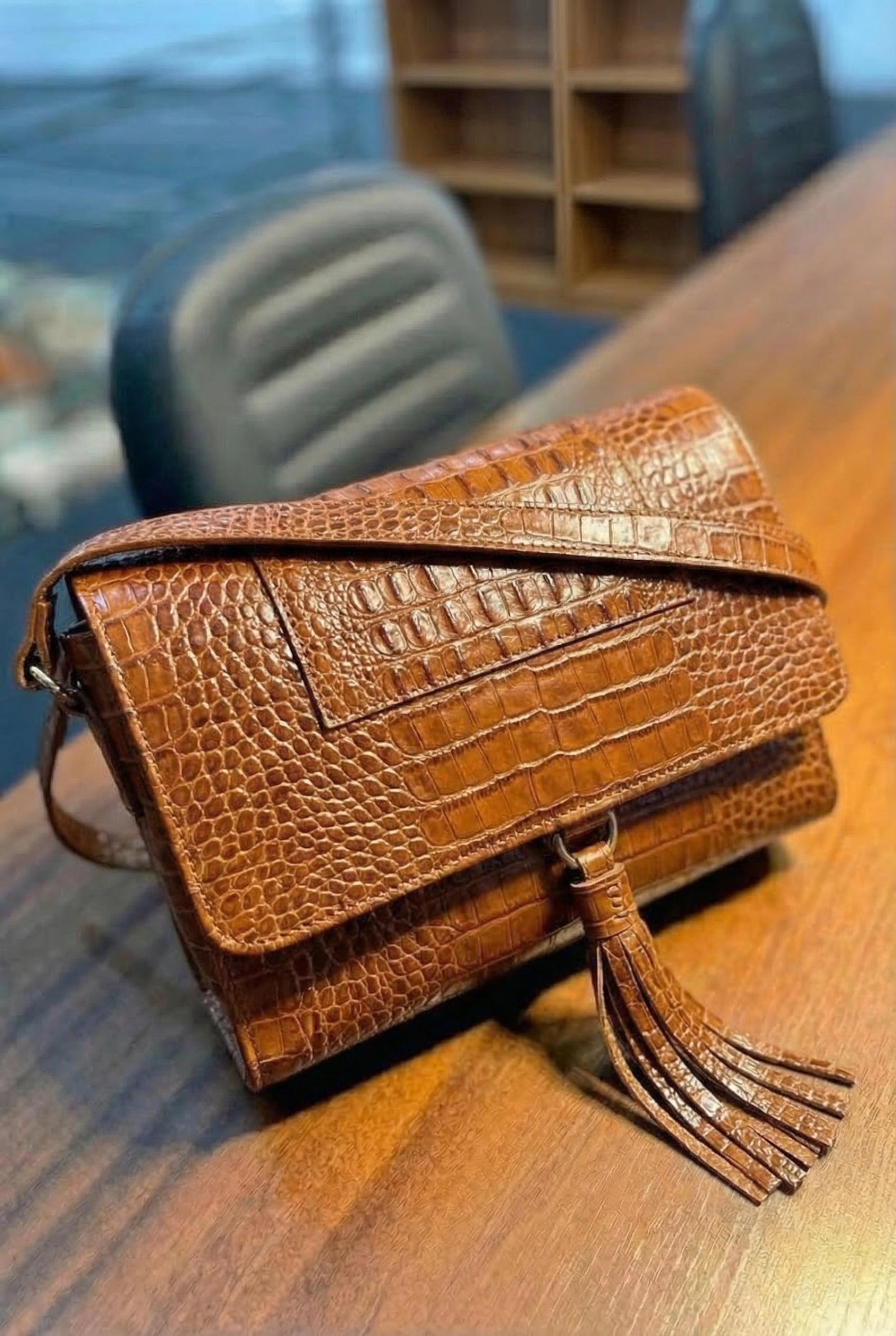 LANÇAMENTO! Bolsa MARROCOS em couro legítimo