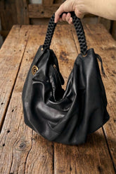 Bolsa MORGANA em couro legítimo