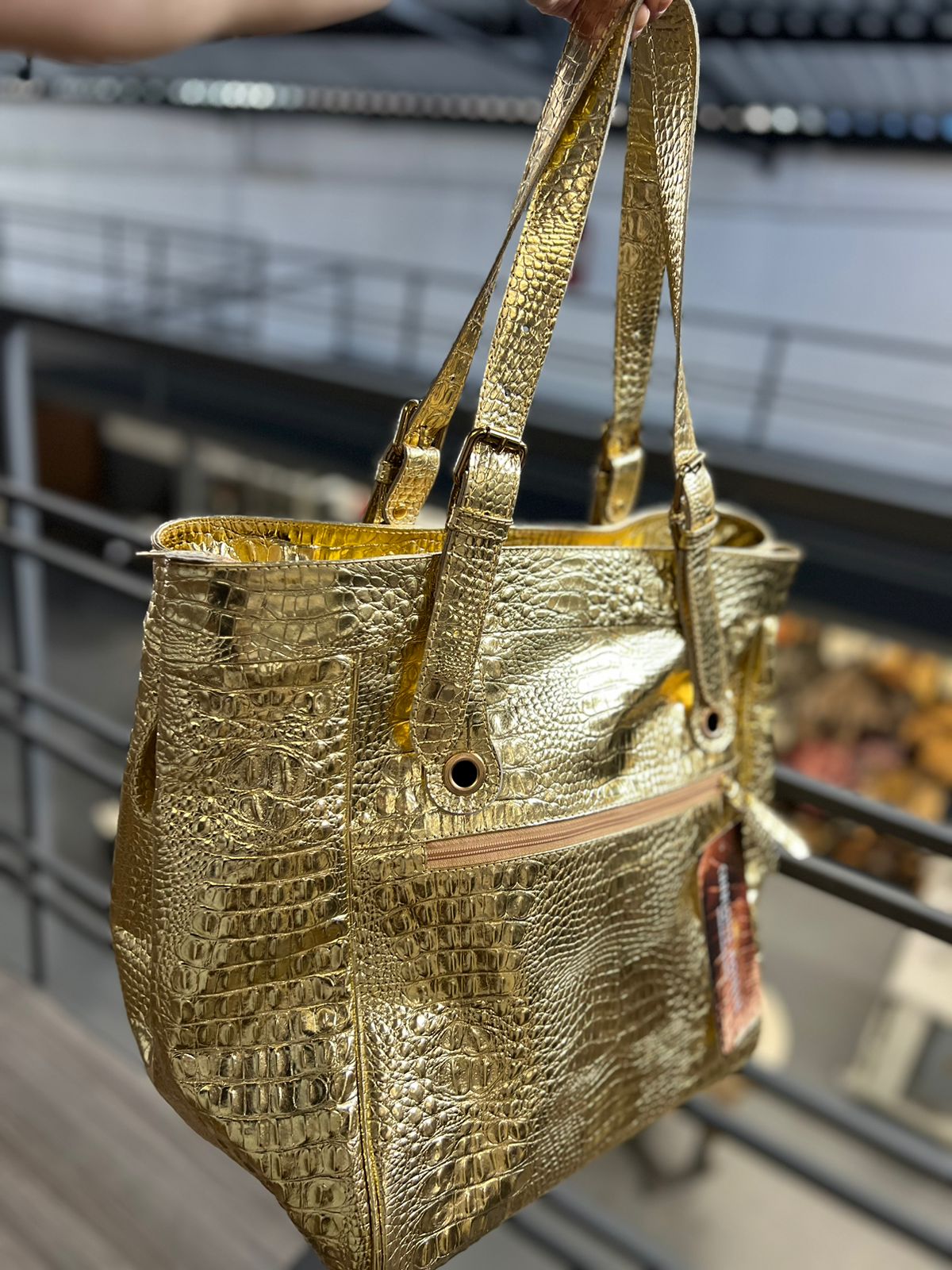 Bolsa COLISEU em couro legítimo