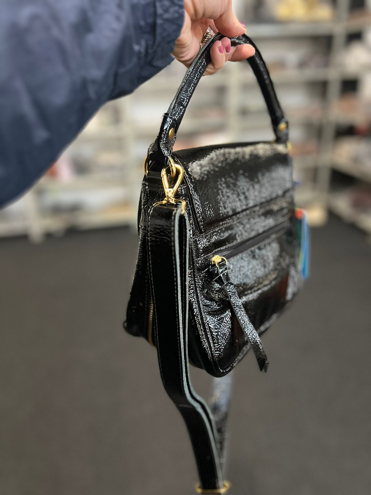 Bolsa INGLESA em couro legítimo