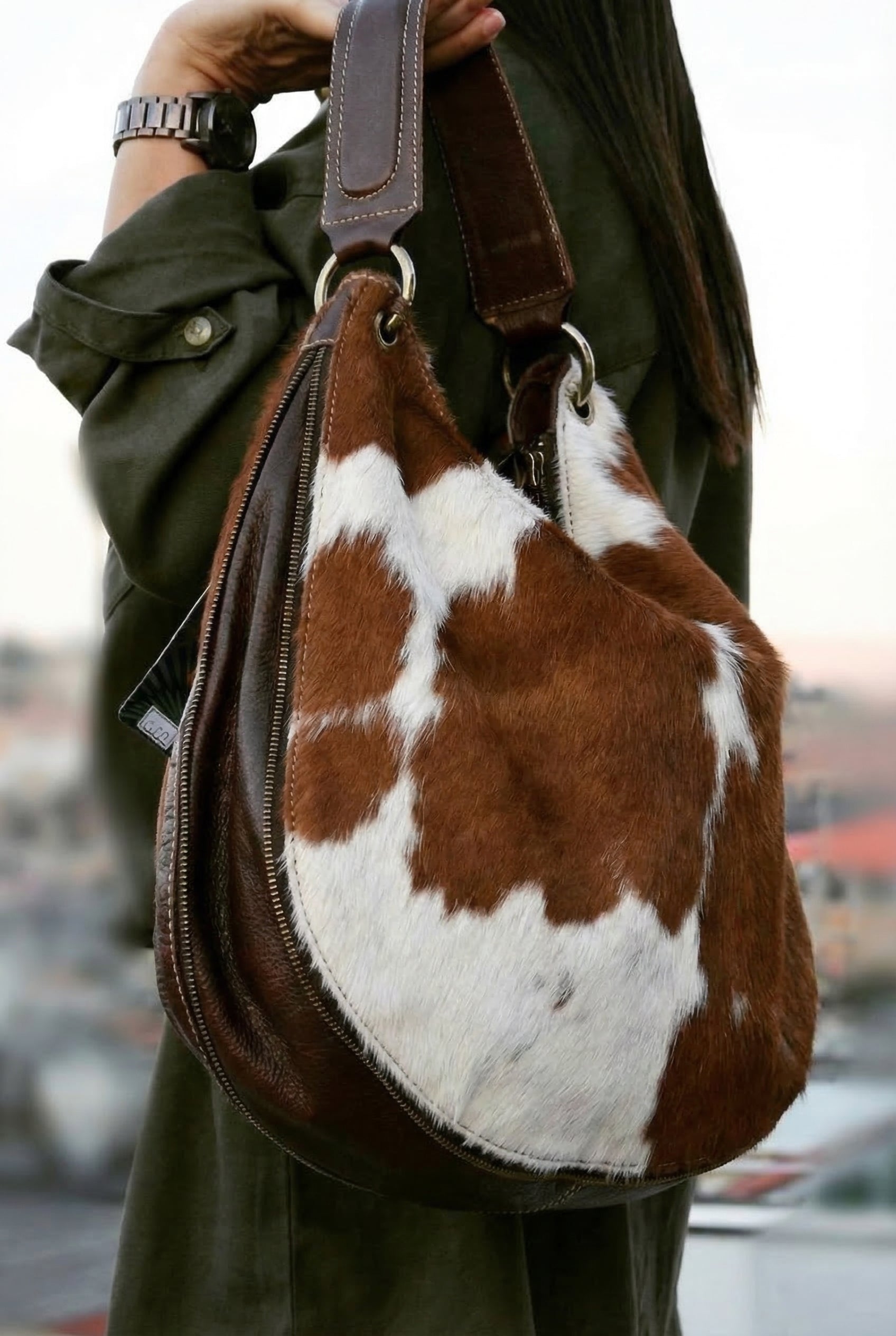 Bolsa TAILÂNDIA em couro legítimo