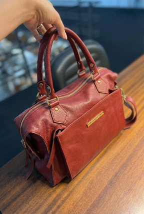 Bolsa LONDRES em couro legítimo
