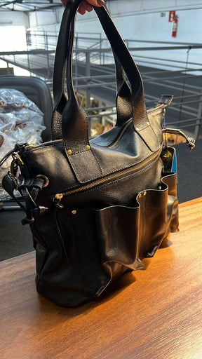 Bolsa BARCELONA em couro legítimo