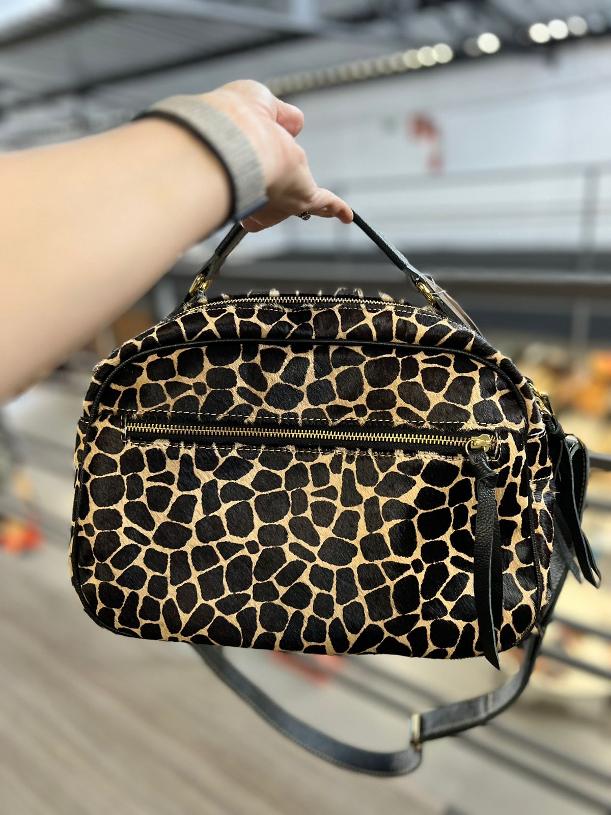 Bolsa MÔNACO em couro legítimo