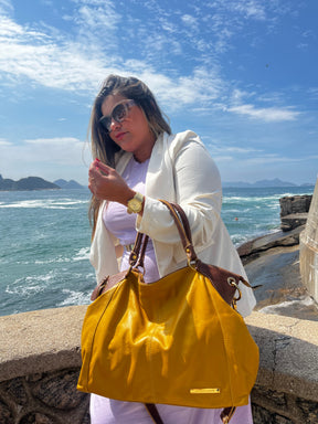 Bolsa VERSALHES em couro legítimo