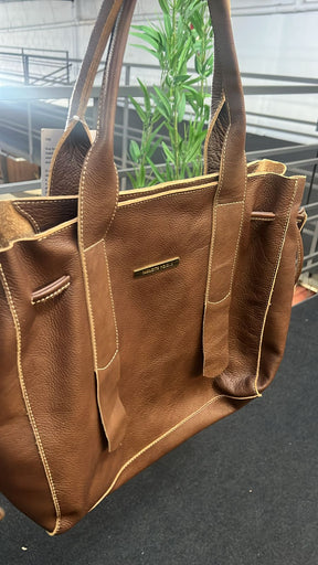 Bolsa SANTORINI em couro legítimo