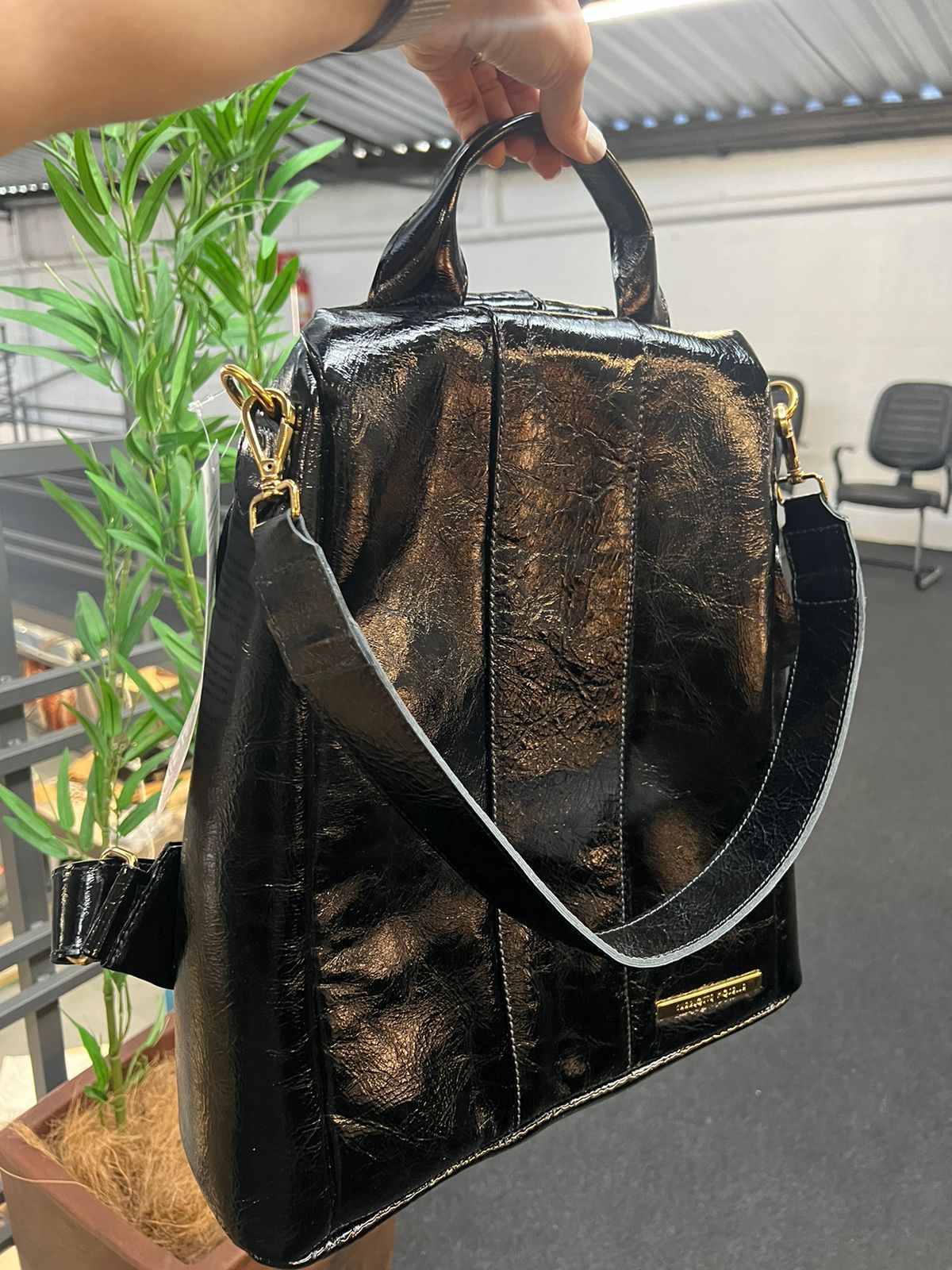 Bolsa Mochila TOKYO em couro legítimo