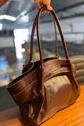 LANÇAMENTO! Bolsa BONATA em couro legítimo