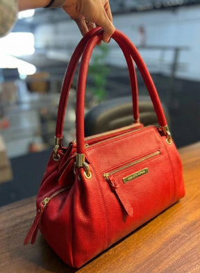 Bolsa VIENA em couro legítimo