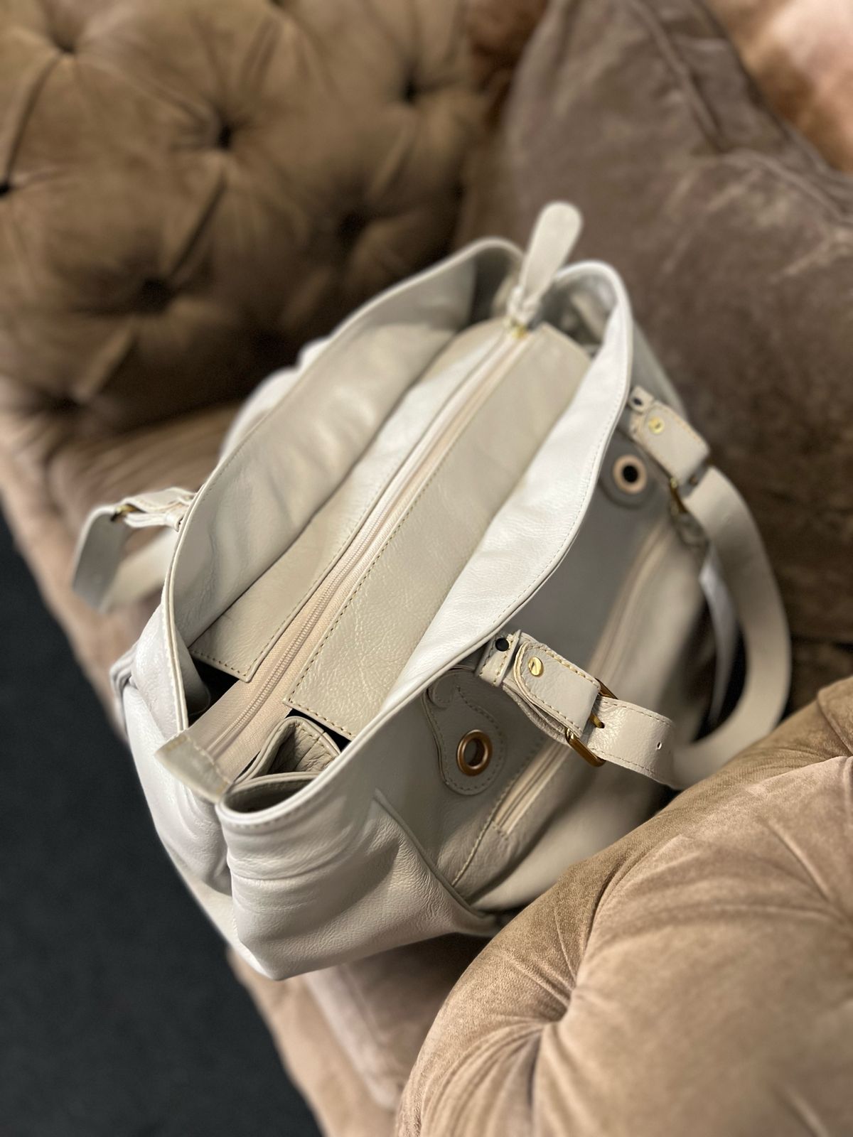 Bolsa COLISEU em couro legítimo