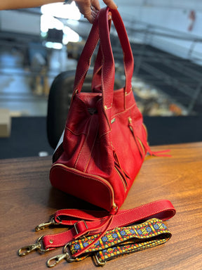 Bolsa MONTEVIDÉO em couro legítimo