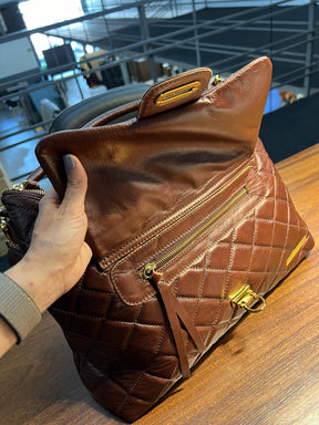 Lançamento! Bolsa ROMÊNIA em couro legítimo