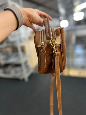 Bolsa CANCUN em couro legítimo