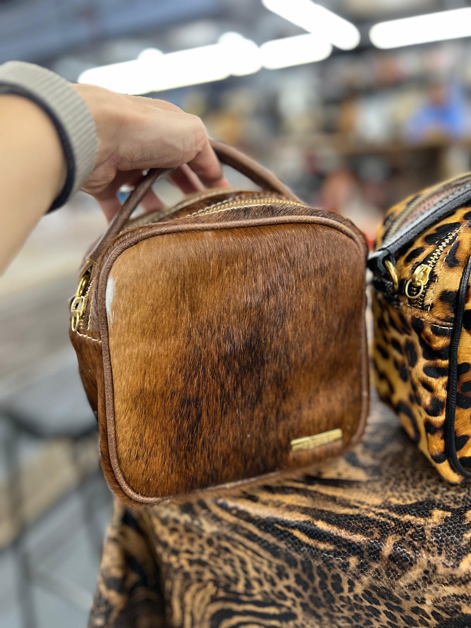 Bolsa CANCUN em couro legítimo