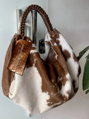 Bolsa MORGANA em couro legítimo