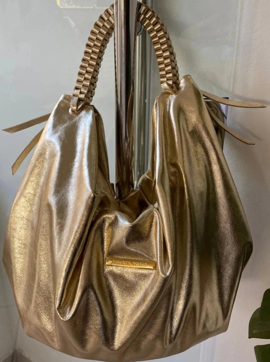 Bolsa MORGANA em couro legítimo