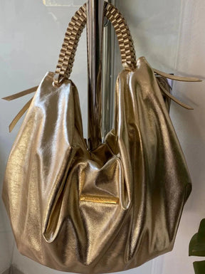 Bolsa MORGANA em couro legítimo