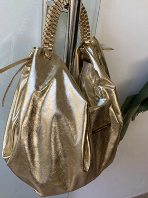 Bolsa MORGANA em couro legítimo