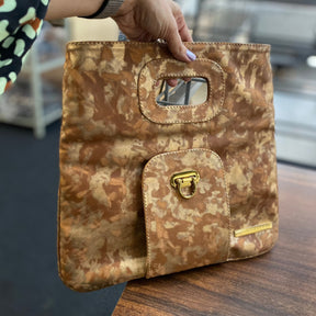 Bolsa Clutch OXFORD em couro legítimo