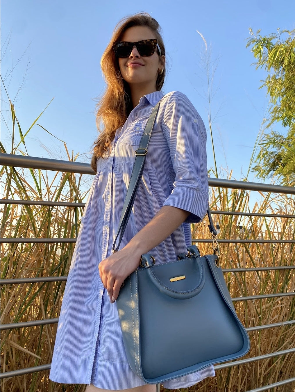 Bolsa MALDIVAS em couro legítimo