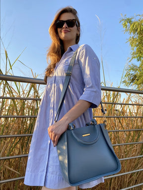 Bolsa MALDIVAS em couro legítimo