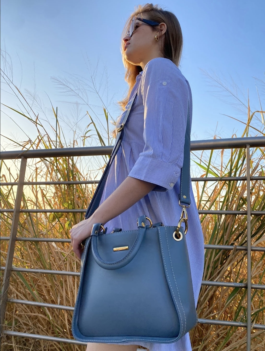 Bolsa MALDIVAS em couro legítimo