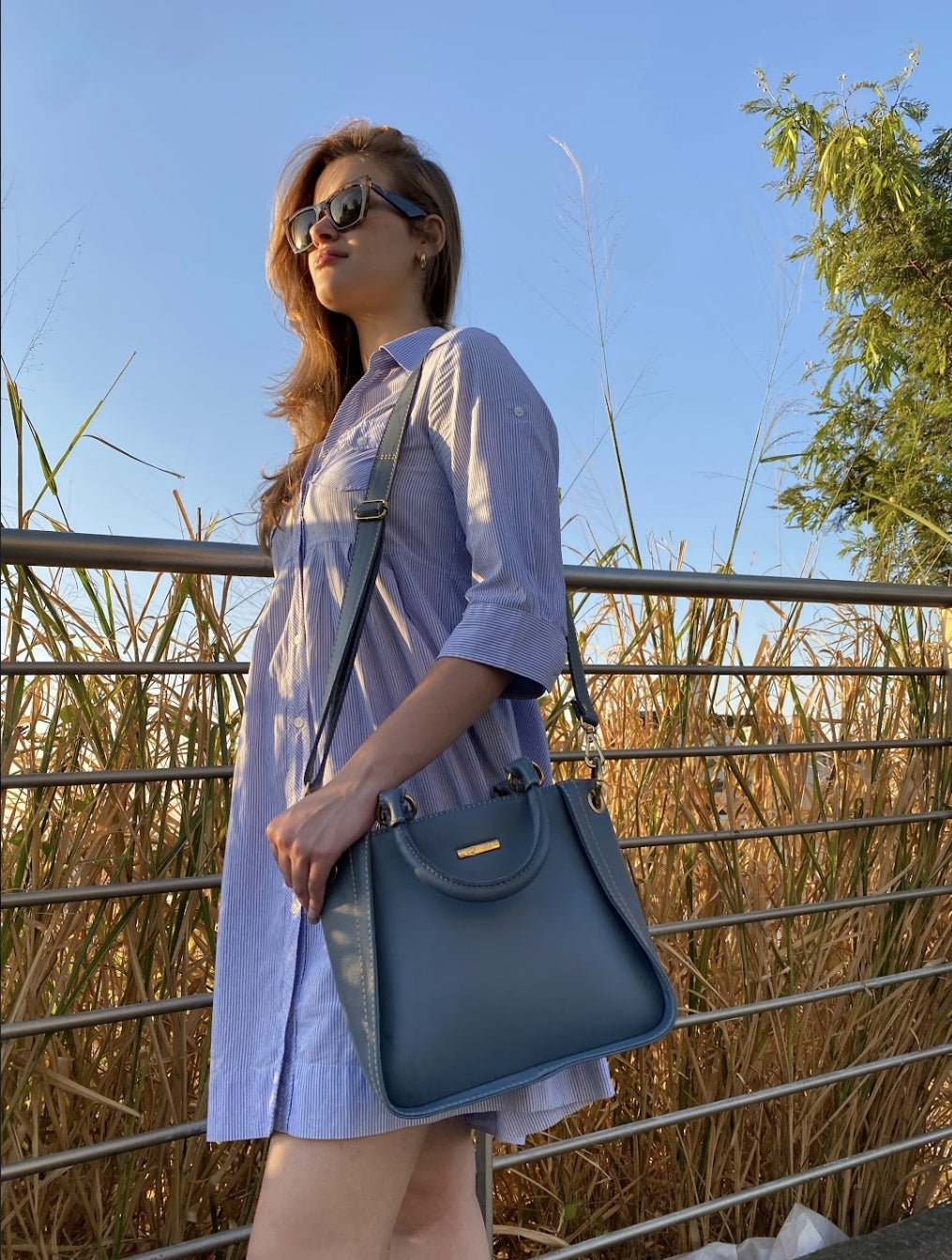 Bolsa MALDIVAS em couro legítimo