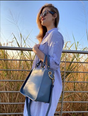 Bolsa MALDIVAS em couro legítimo