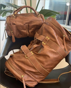 Mala HELSINK em couro legítimo