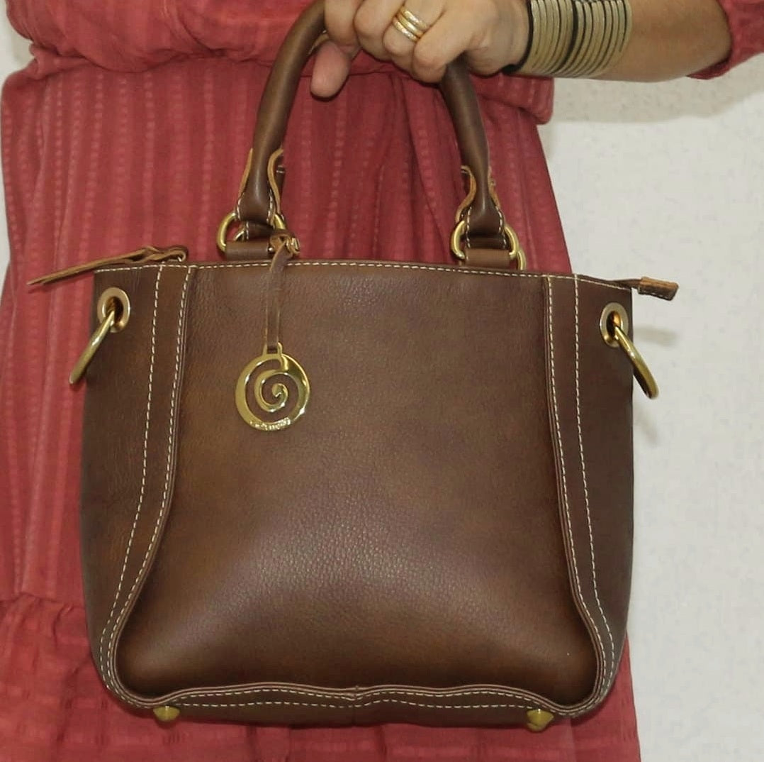 Bolsa MALDIVAS em couro legítimo