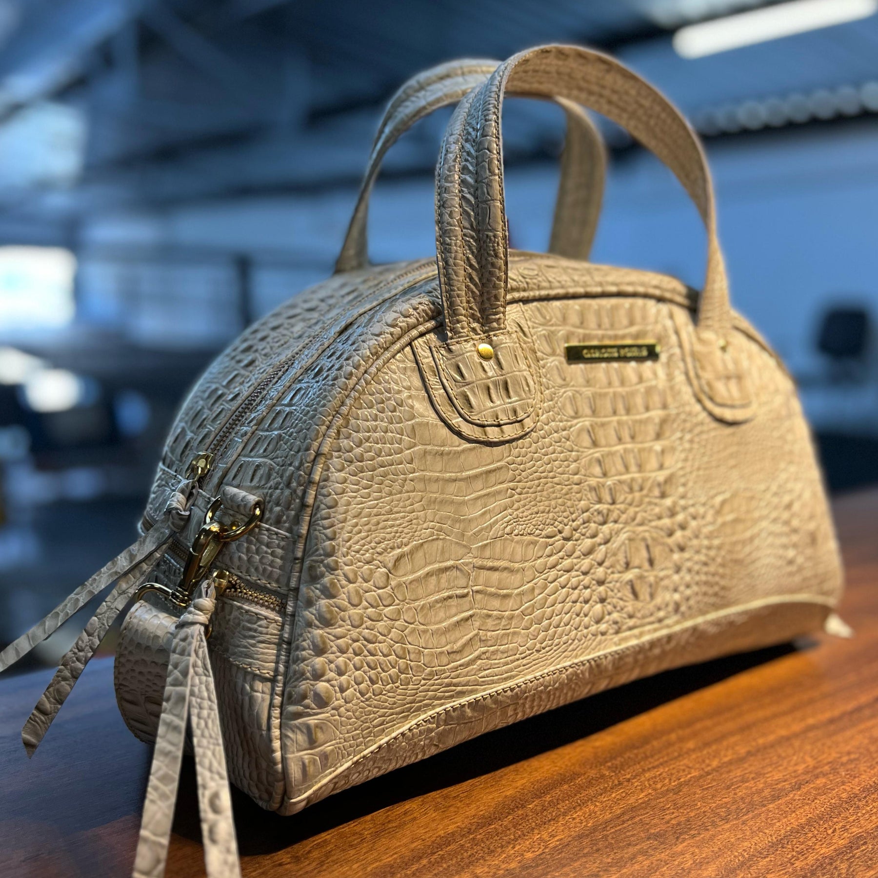 Bolsa ROTERDÃ em couro legítimo