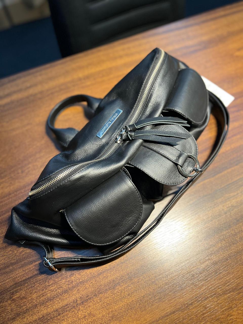 LANÇAMENTO! Bolsa MAX POCHETE ARPOADOR em couro legítimo