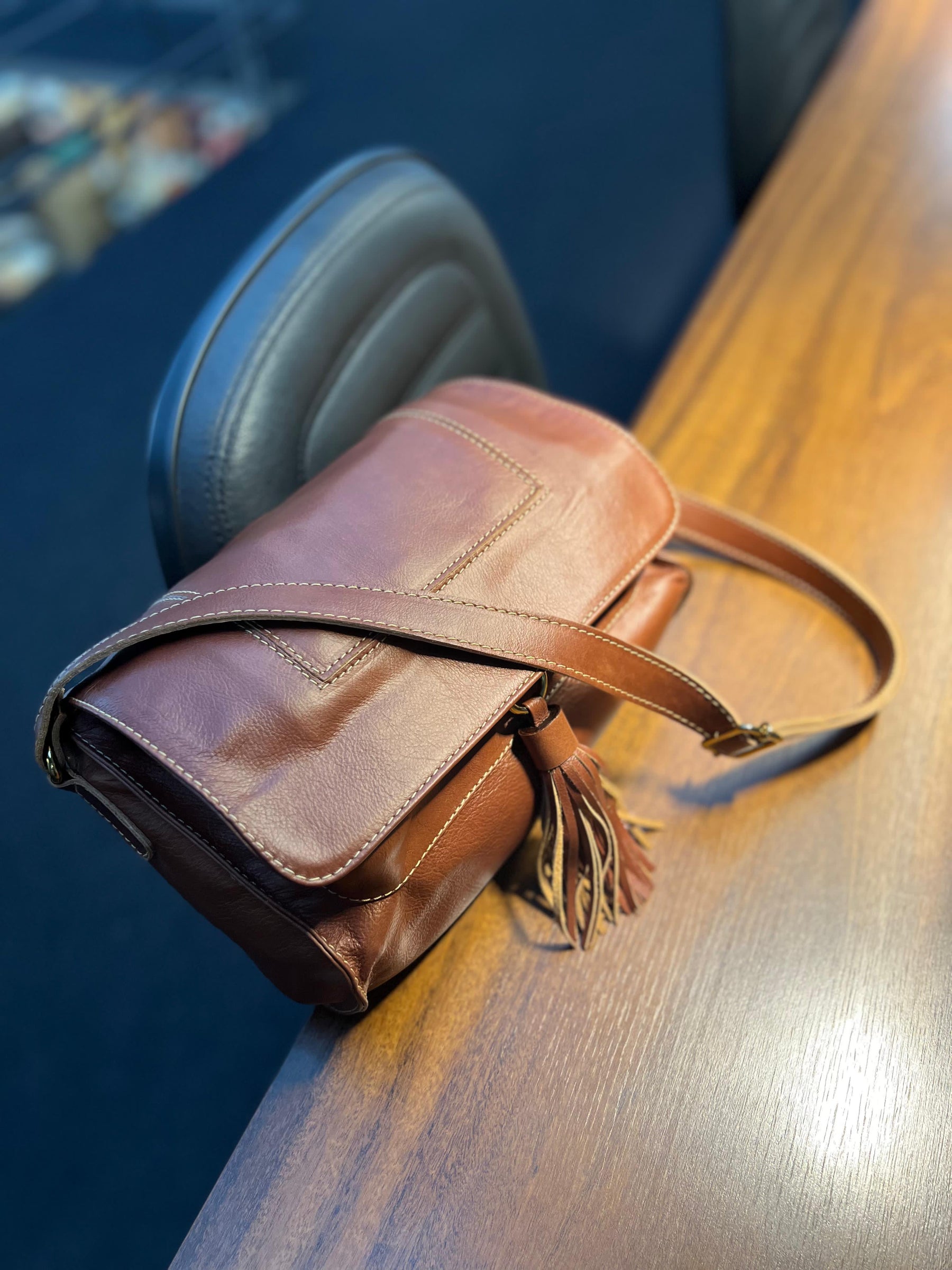 LANÇAMENTO! Bolsa MARROCOS em couro legítimo