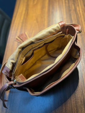 LANÇAMENTO! Bolsa MARROCOS em couro legítimo