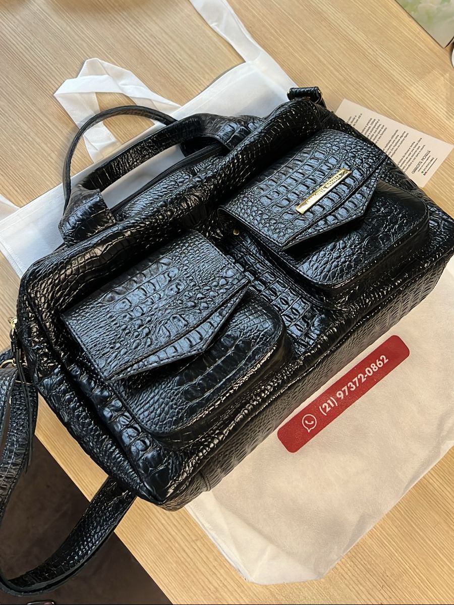 Bolsa COPENHAGEN em couro legítimo