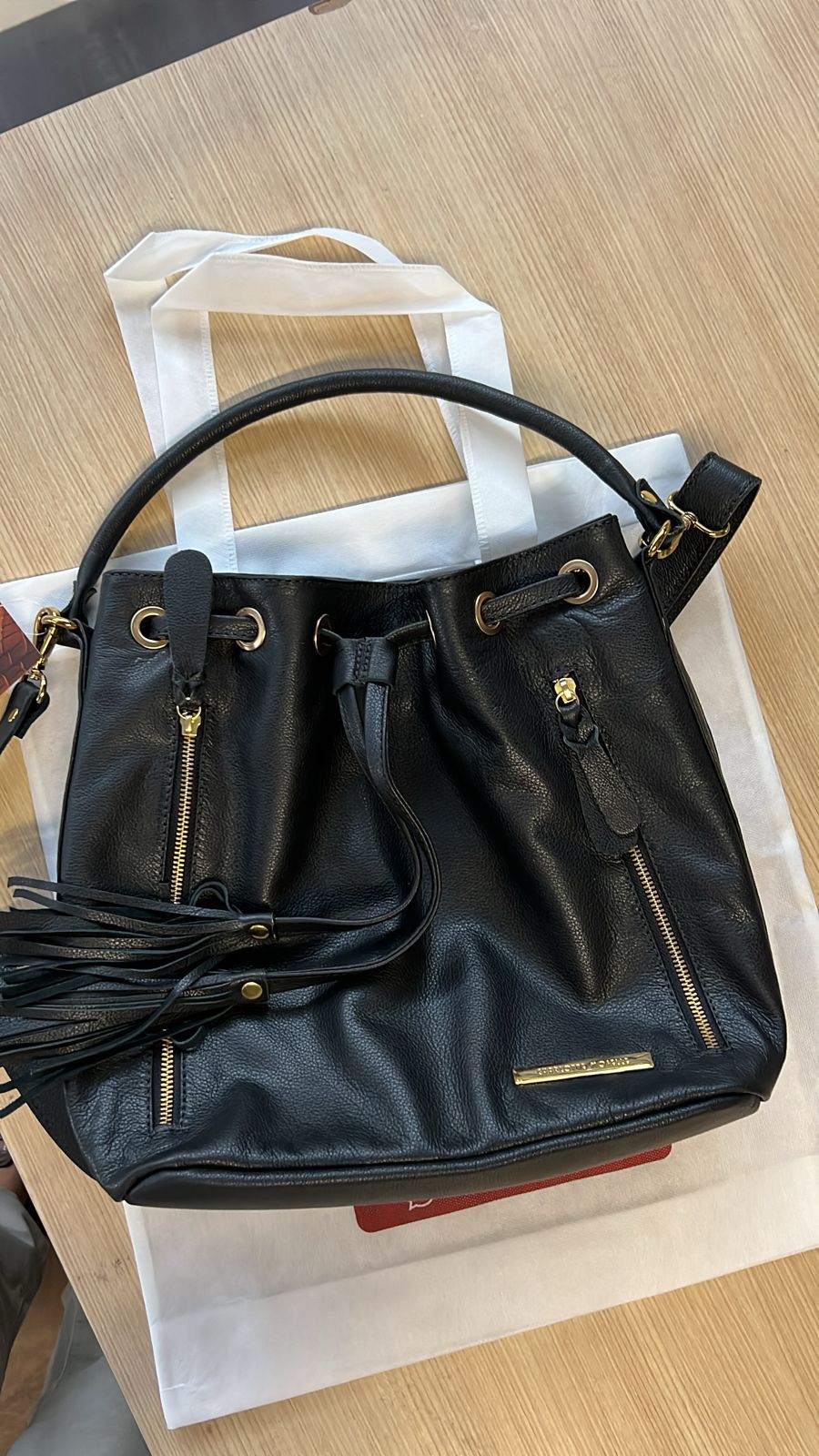 Bolsa RIO em couro legítimo
