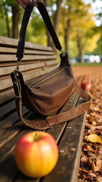 Bolsa MALIBU em couro legítimo