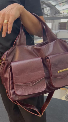 Bolsa COPENHAGEN em couro legítimo