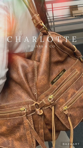 Bolsa ESPANHA em couro legítimo