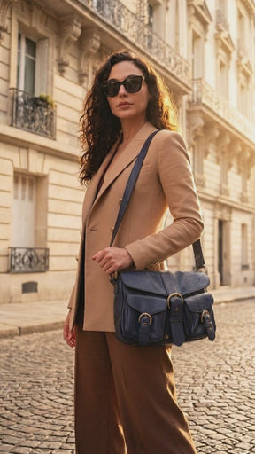 Bolsa KASTELLET em couro legítimo