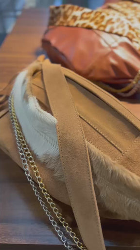 Bolsa IPANEMA em couro legítimo