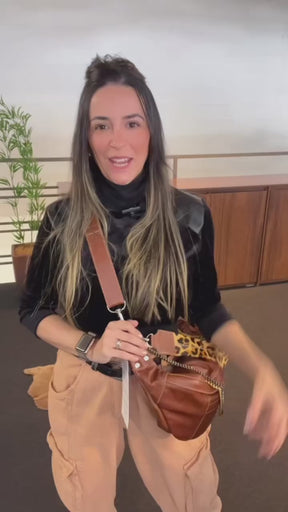 Bolsa IPANEMA em couro legítimo