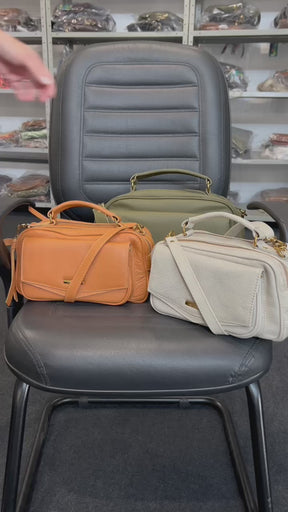 Bolsa MÔNACO em couro legítimo