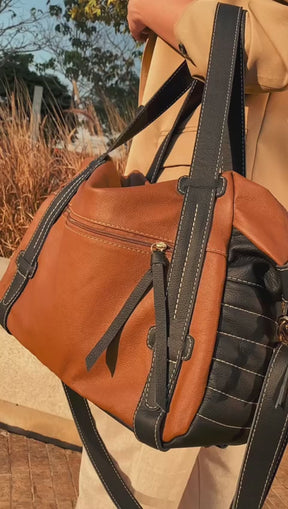 Bolsa JAPÃO em couro legítimo