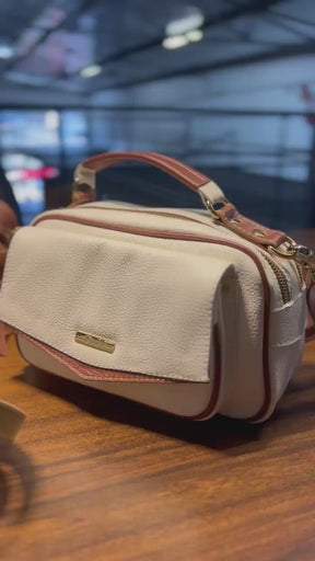 Bolsa MÔNACO em couro legítimo