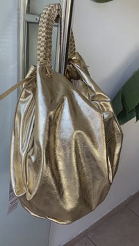 Bolsa MORGANA em couro legítimo